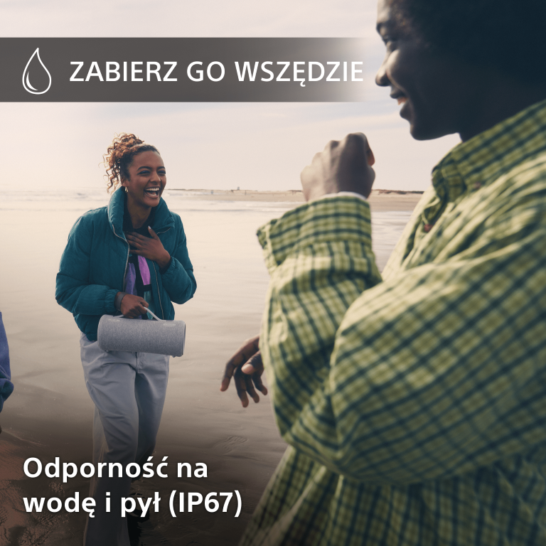 Głośnik bezprzewodowy Sony z serii X (szary) | SRSXG300H