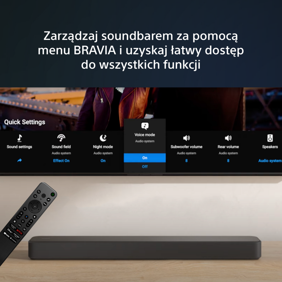 Soundbar Sony 3.1-kanałowy ┃ HT-S2000