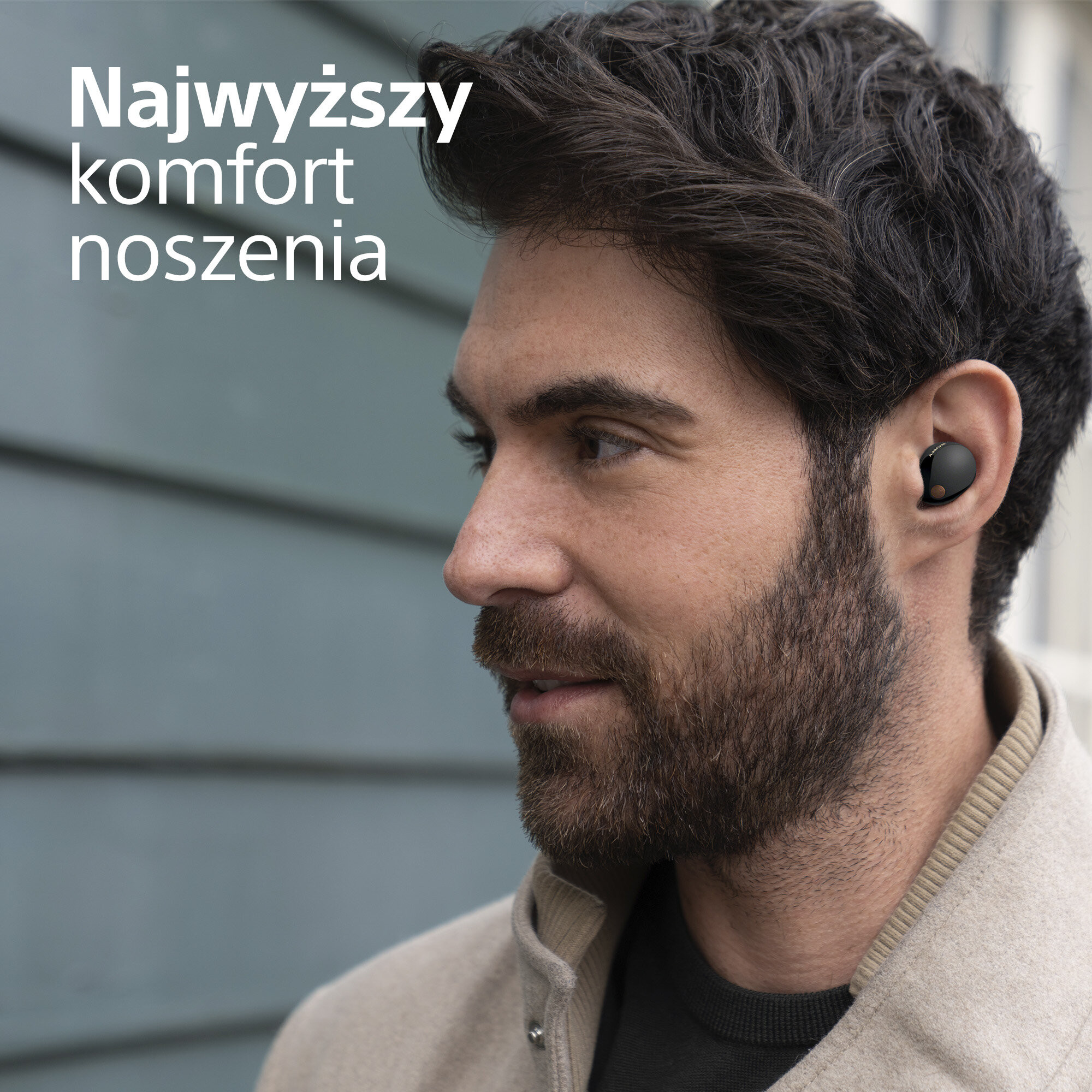 Słuchawki bezprzewodowe Sony (czarne) | WF-1000XM5