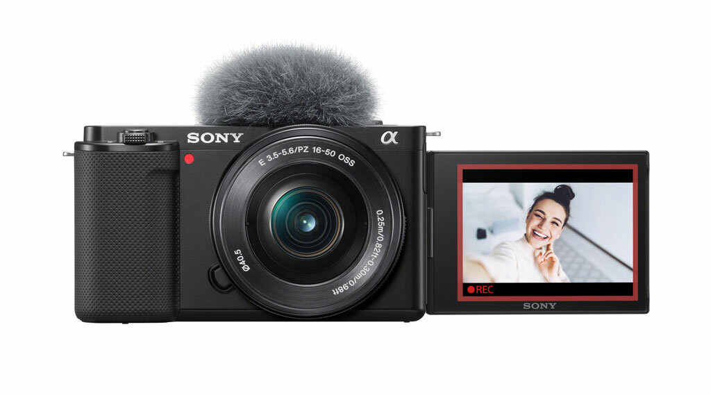 Aparat do vlogowania Sony | ZV-E10 body + obiektyw SELP1650 | ZV-E10L