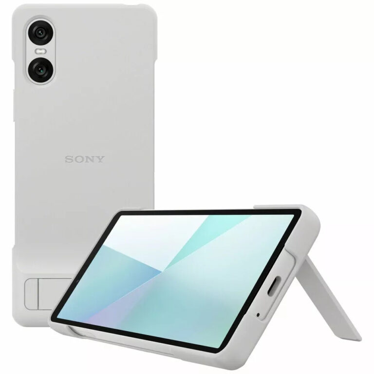 Osłona z podstawką do smartfona Sony Xperia 10 VI | XQZ-CBES (biały)