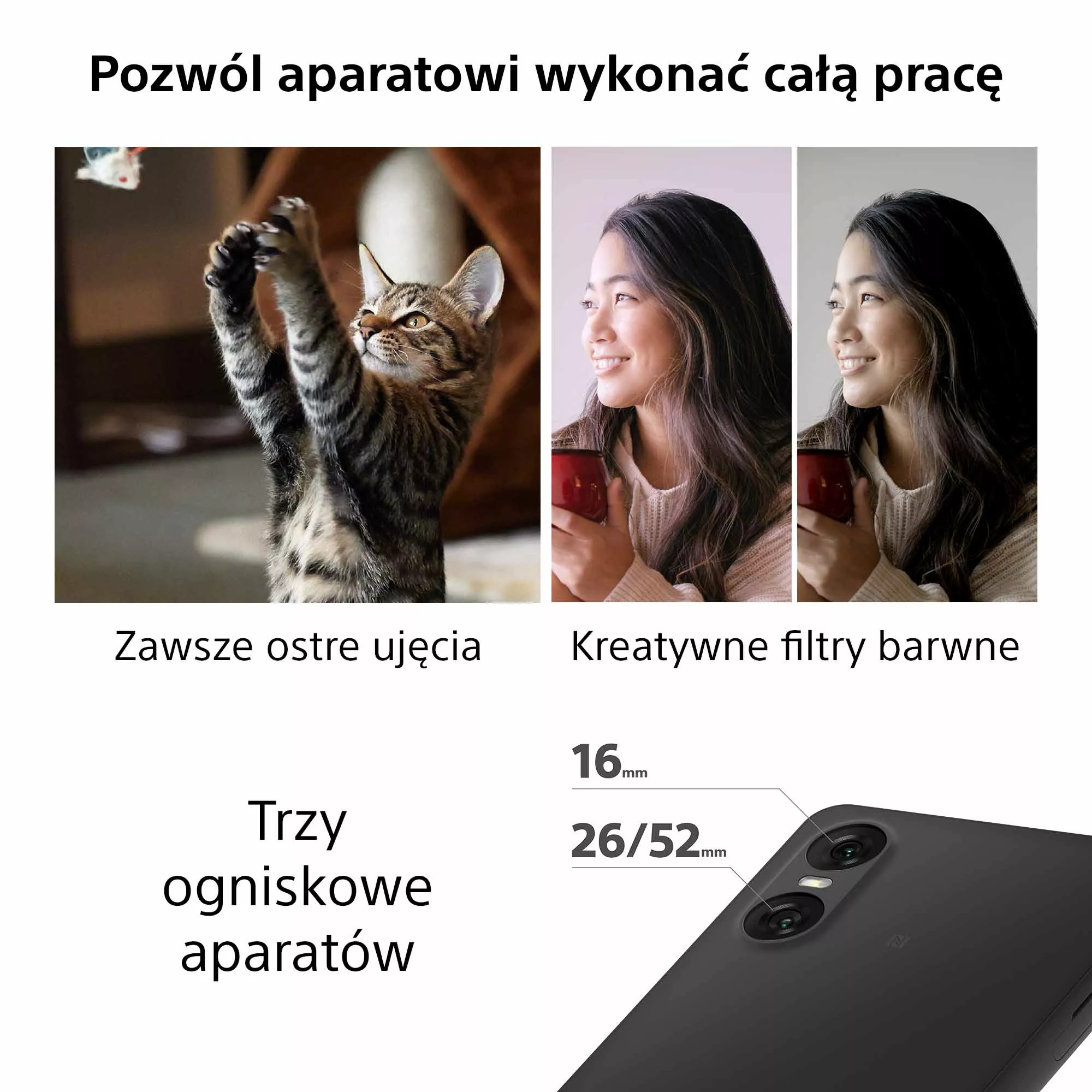 Smartfon Sony Xperia 10 VI (Biały) | XQES54EUKCW