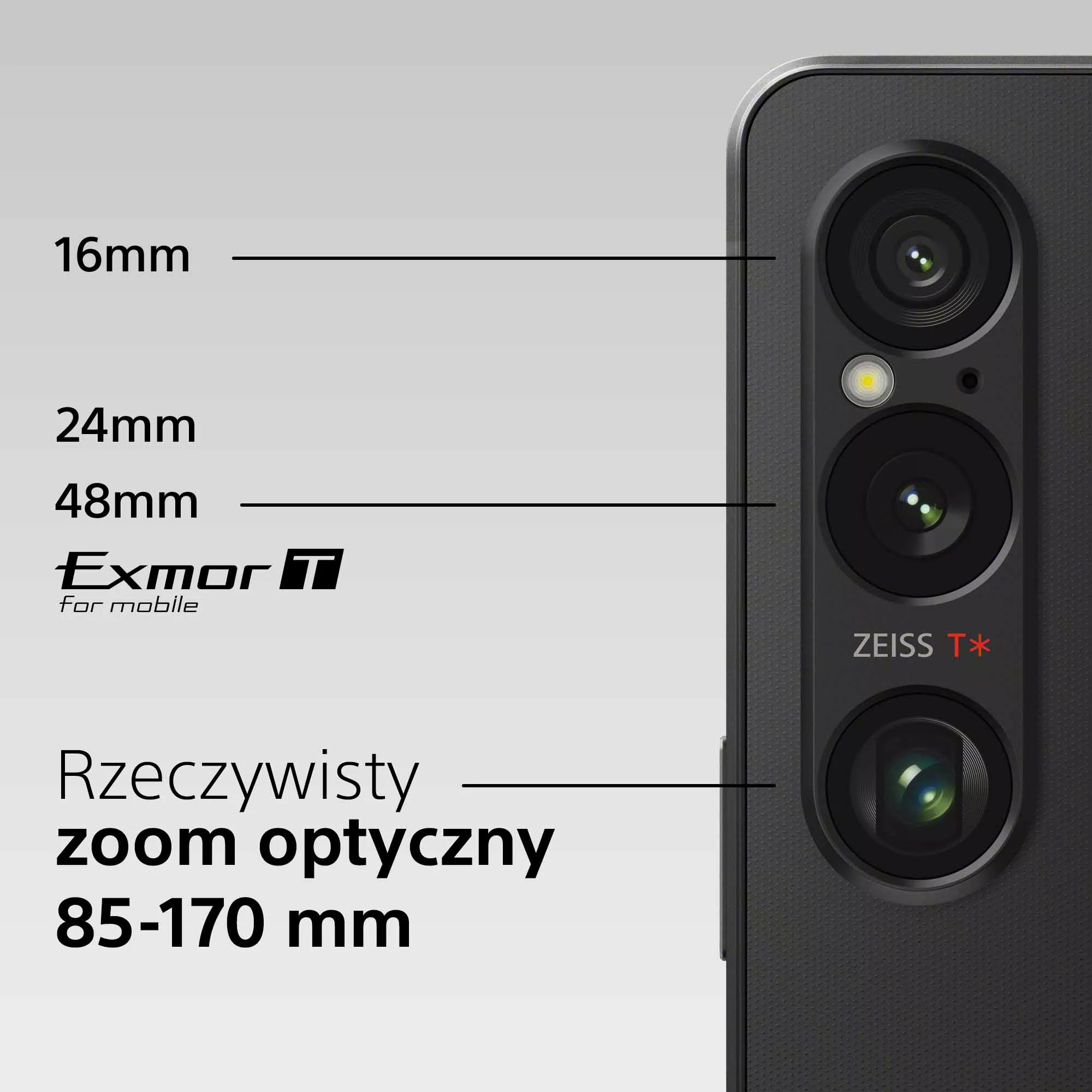 Smartfon Sony Xperia 1 VI (czarny) | XQEC54EUKCB