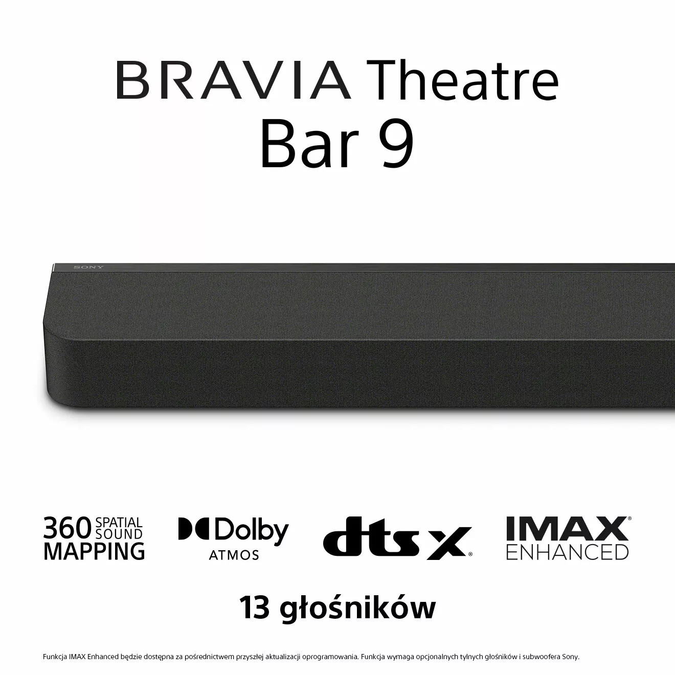 Soundbar Sony BRAVIA Theatre Bar 9 | 7.0.2-kanałowy | HT-A9000