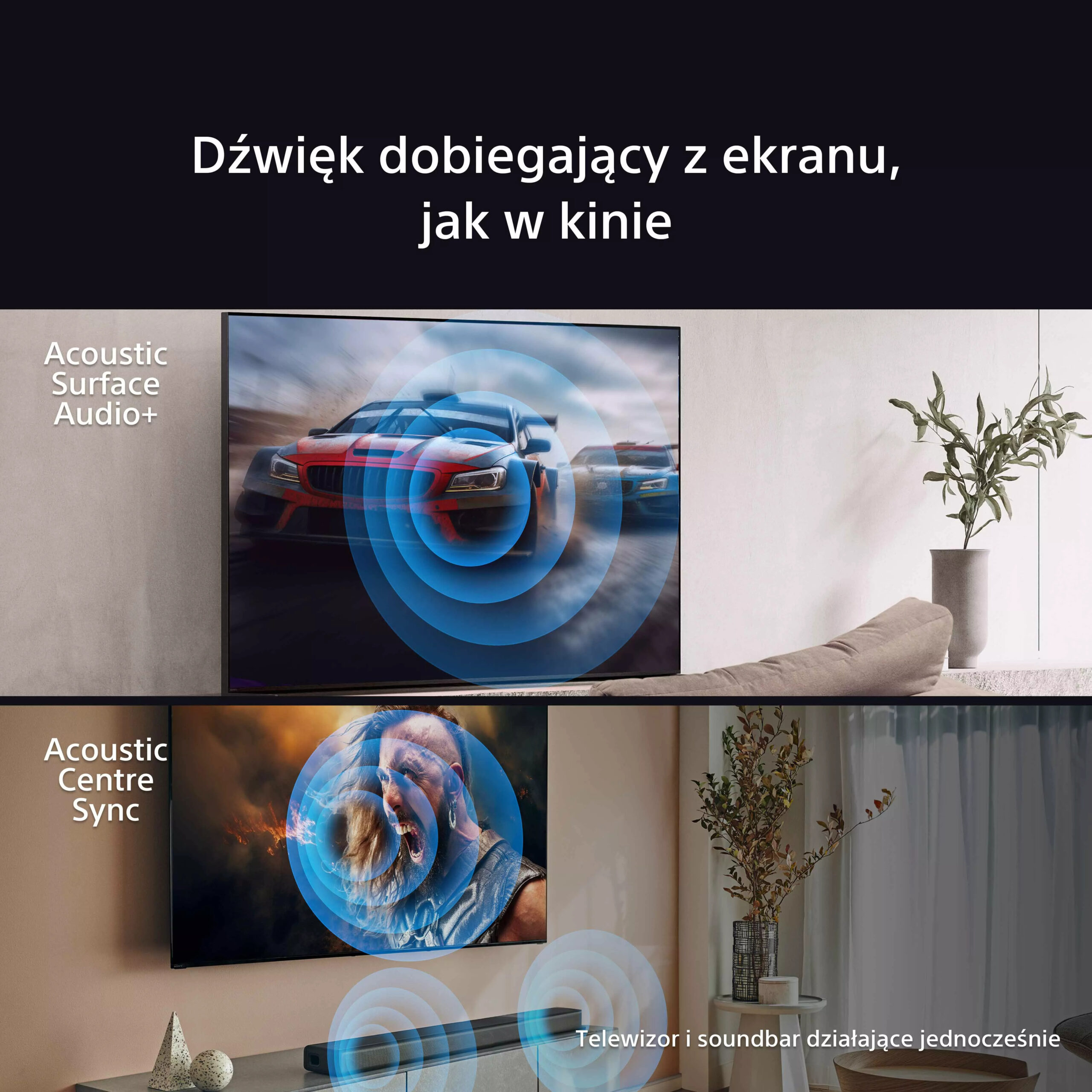 Telewizor Sony BRAVIA 8 | 65 cali K-65XR80 | OLED | 4K HDR